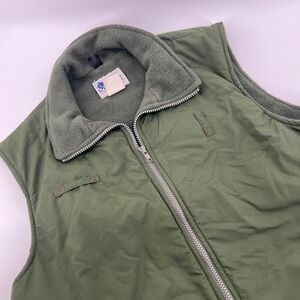 R&R Uniforms Horace Small Mens XL Long Olive Green Thinsulate Fleece Lined Vest